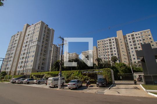 Fachada do Condomínio de apartamento à venda com 2 quartos, 48m² em Rubem Berta, Porto Alegre