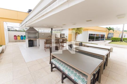 Área comum - Churrasqueira de apartamento para alugar com 3 quartos, 166m² em Jardim das Nações, Taubaté
