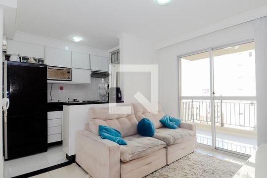 Sala de apartamento à venda com 2 quartos, 60m² em Picanço, Guarulhos
