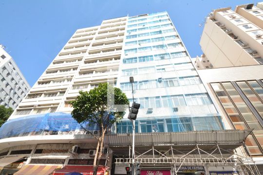 Fachada de kitnet/studio para alugar com 1 quarto, 15m² em Centro, Rio de Janeiro