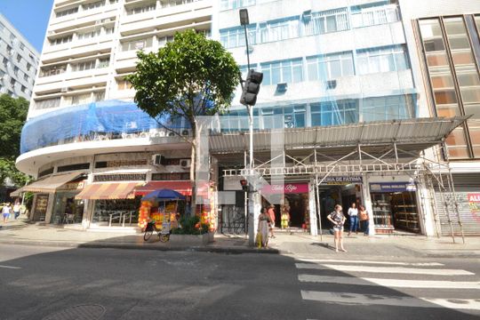 Fachada de kitnet/studio para alugar com 1 quarto, 15m² em Centro, Rio de Janeiro