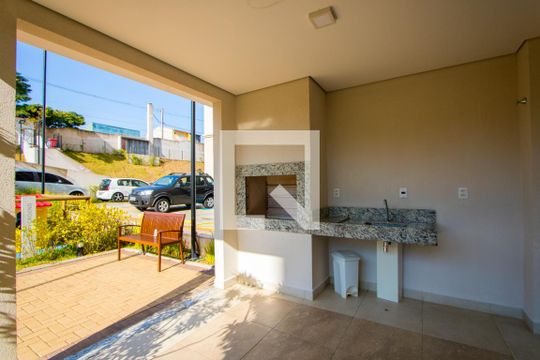 Área comum - Churrasqueira de apartamento para alugar com 2 quartos, 36m² em Parque São Vicente, Mauá
