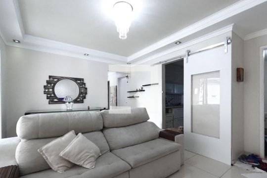 Sala de apartamento à venda com 3 quartos, 92m² em Vila Augusta, Guarulhos
