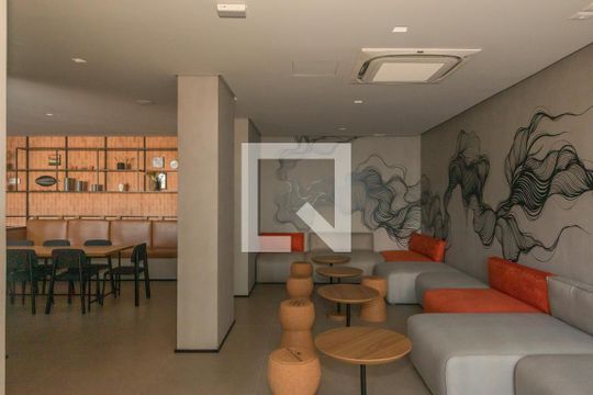 Área comum de kitnet/studio para alugar com 1 quarto, 22m² em Jardim das Acácias, São Paulo