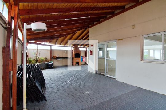 Área comum - Churrasqueira de apartamento para alugar com 2 quartos, 45m² em Jardim Clementino, Taboão da Serra