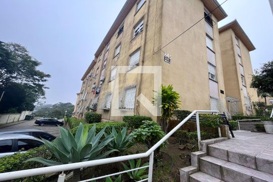 Fachada de apartamento à venda com 1 quarto, 42m² em Cristal, Porto Alegre