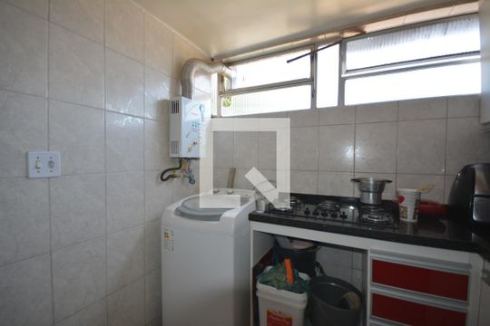 Cozinha e Área de Serviço de apartamento à venda com 1 quarto, 45m² em Irajá, Rio de Janeiro