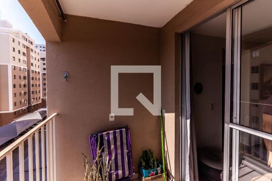 Varanda de apartamento para alugar com 2 quartos, 50m² em Planalto, Belo Horizonte