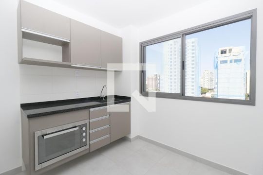 Cozinha de kitnet/studio para alugar com 1 quarto, 30m² em Vila Clementino, São Paulo