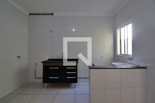 Cozinha e Área de Serviço de apartamento à venda com 2 quartos, 45m² em Vila Francisco Matarazzo, Santo André