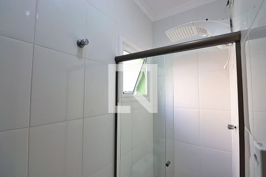 Banheiro Social de apartamento à venda com 2 quartos, 45m² em Vila Francisco Matarazzo, Santo André
