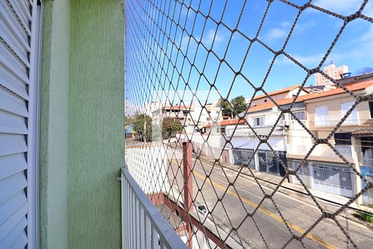 Sacada da Suíte de apartamento à venda com 2 quartos, 45m² em Vila Francisco Matarazzo, Santo André