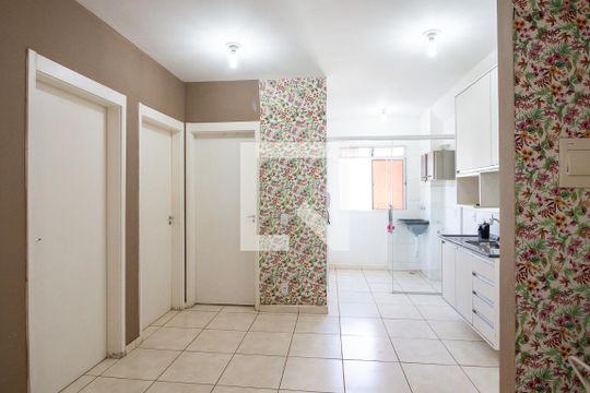 Sala de apartamento para alugar com 2 quartos, 43m² em Valentina Figueiredo, Ribeirão Preto