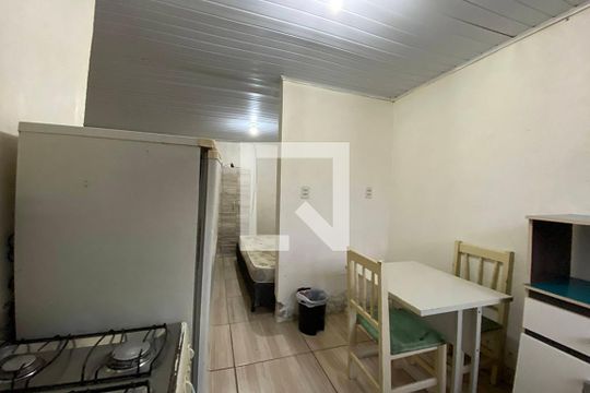 Cozinha de apartamento à venda com 1 quarto, 30m² em Feitoria, São Leopoldo