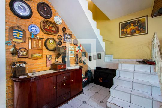 Sala de casa à venda com 3 quartos, 5m² em Vila Eldizia, Santo André