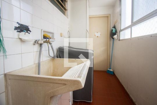 Área de Serviço de apartamento à venda com 2 quartos, 85m² em Jardim Novo Santo Amaro, São Paulo