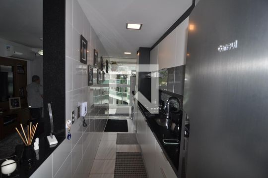 Cozinha - Armários de apartamento à venda com 2 quartos, 80m² em Freguesia de Jacarepaguá, Rio de Janeiro
