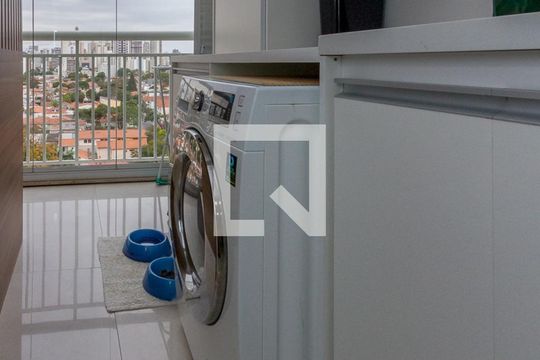 Área de Serviço de apartamento à venda com 2 quartos, 73m² em Vila Cordeiro, São Paulo