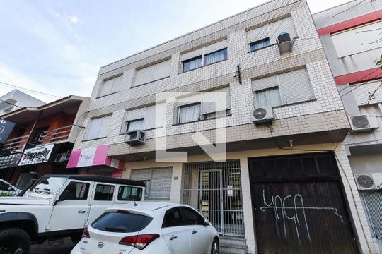 Fachada de kitnet/studio para alugar com 1 quarto, 45m² em Cristo Redentor, Porto Alegre
