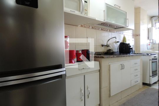 Cozinha - Armários de apartamento à venda com 3 quartos, 73m² em Freguesia (jacarepaguá), Rio de Janeiro