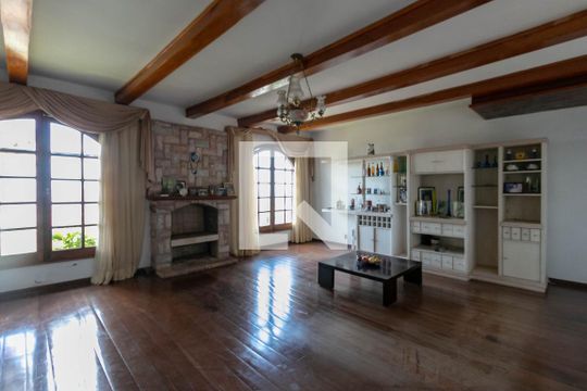 Sala de casa à venda com 4 quartos, 513m² em Belvedere, Belo Horizonte