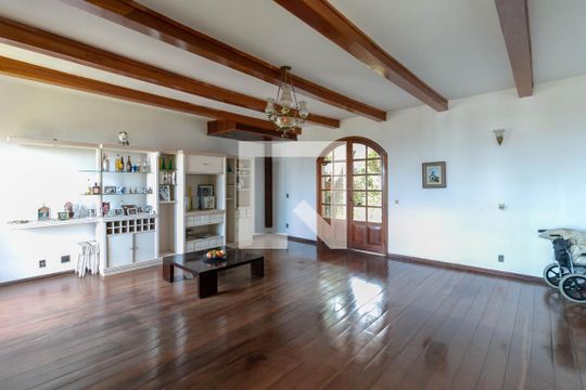 Sala de casa à venda com 4 quartos, 513m² em Belvedere, Belo Horizonte
