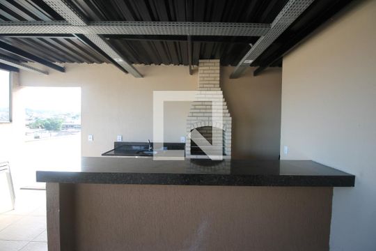 Área comum - Churrasqueira de apartamento para alugar com 1 quarto, 34m² em Patronato, São Gonçalo