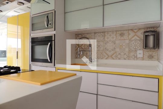 Cozinha - Armários de apartamento à venda com 3 quartos, 93m² em Jacarepaguá, Rio de Janeiro