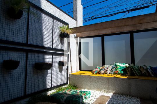Varanda de apartamento à venda com 1 quarto, 50m² em Mirandópolis, São Paulo