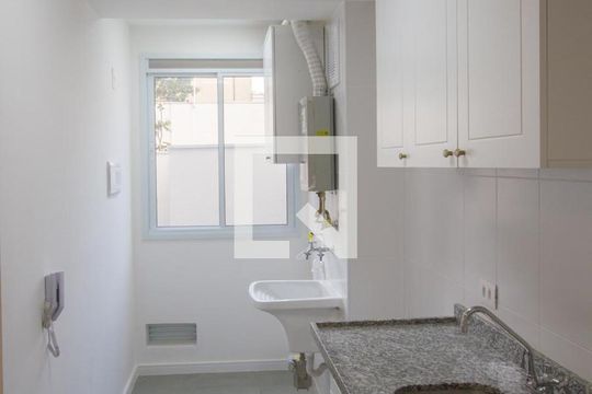 Cozinha de apartamento à venda com 2 quartos, 73m² em Santo Amaro, São Paulo