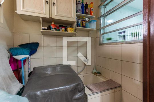 Área de Serviço de apartamento à venda com 2 quartos, 73m² em Rio Comprido, Rio de Janeiro