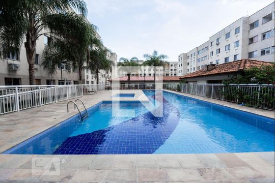 Área comum - piscina   de apartamento à venda com 2 quartos, 54m² em Vargem Pequena, Rio de Janeiro