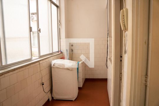 Área de Serviço de apartamento para alugar com 3 quartos, 130m² em Flamengo, Rio de Janeiro