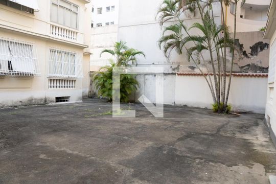 Área comum - Vista da sala de apartamento para alugar com 3 quartos, 130m² em Flamengo, Rio de Janeiro