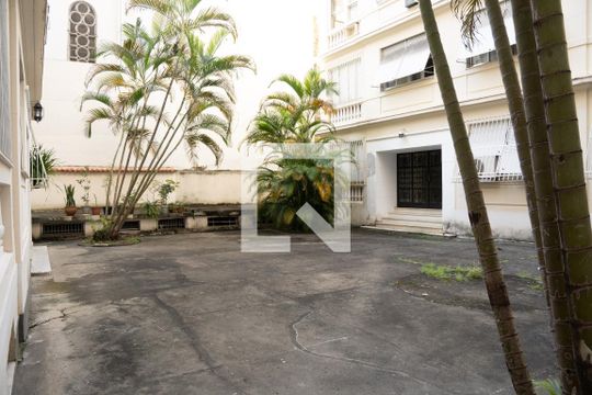 Área comum - Vista da sala de apartamento para alugar com 3 quartos, 130m² em Flamengo, Rio de Janeiro