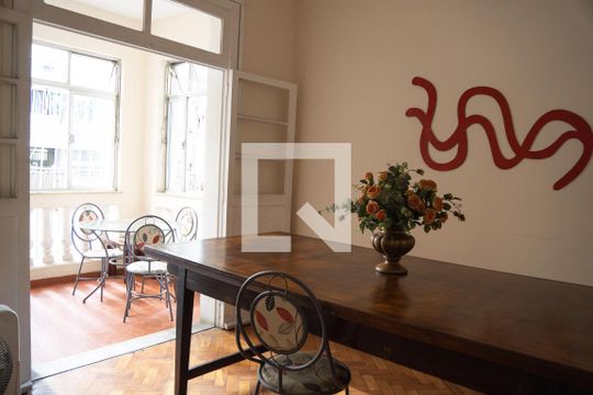 Área comum de apartamento à venda com 3 quartos, 130m² em Flamengo, Rio de Janeiro
