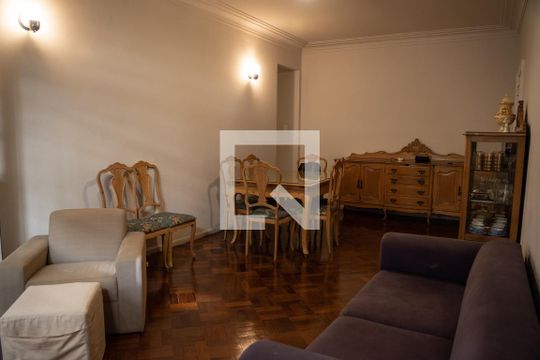 sala de apartamento à venda com 3 quartos, 130m² em Flamengo, Rio de Janeiro