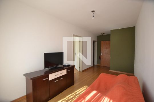 Sala de apartamento à venda com 1 quarto, 52m² em Tristeza, Porto Alegre