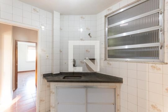 Cozinha e Área de Serviço de apartamento à venda com 2 quartos, 68m² em Rio Comprido, Rio de Janeiro