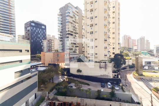 Vista da Varanda de kitnet/studio à venda com 1 quarto, 24m² em Sumarezinho, São Paulo