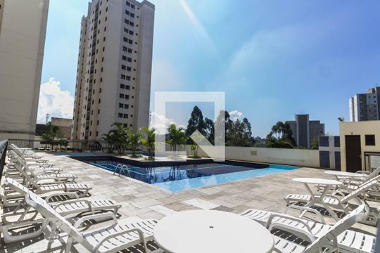Área Comum - Piscina de apartamento para alugar com 2 quartos, 60m² em Portal dos Gramados, Guarulhos