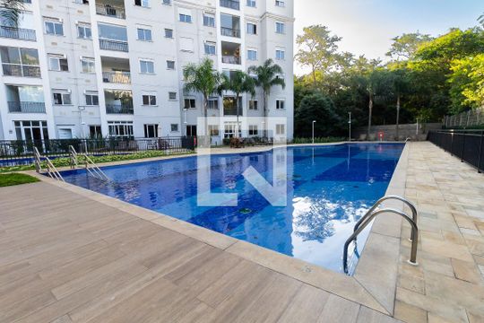 Área comum - Piscina de apartamento para alugar com 2 quartos, 69m² em Jardim Ana Maria, Jundiaí
