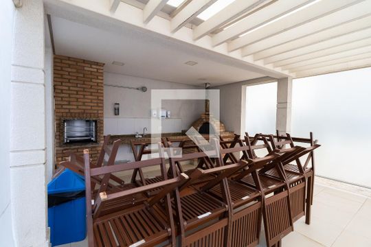 Área comum - Churrasqueira de apartamento para alugar com 2 quartos, 69m² em Jardim Ana Maria, Jundiaí