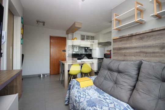 Sala de apartamento à venda com 1 quarto, 40m² em Norte (águas Claras), Brasília
