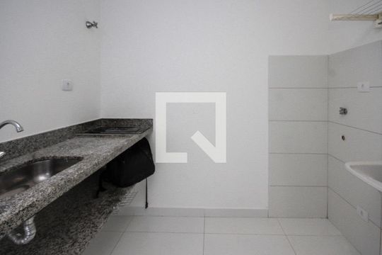 Cozinha de apartamento para alugar com 1 quarto, 33m² em Quinta da Paineira, São Paulo