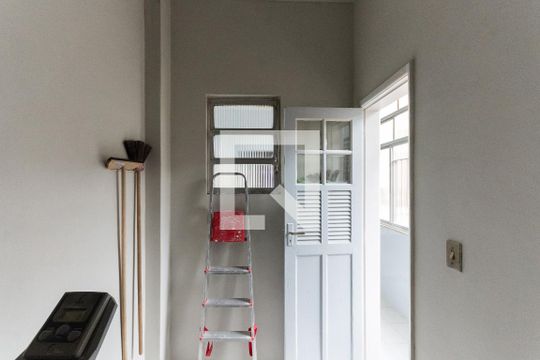 Quarto de Serviço de apartamento à venda com 2 quartos, 89m² em São Cristóvão, Rio de Janeiro