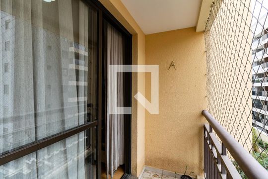 Varanda da Sala de apartamento para alugar com 3 quartos, 79m² em Aclimação, São Paulo