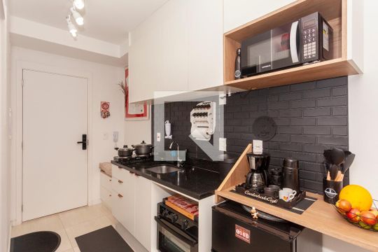 Studio  de kitnet/studio à venda com 1 quarto, 24m² em Brooklin Paulista, São Paulo