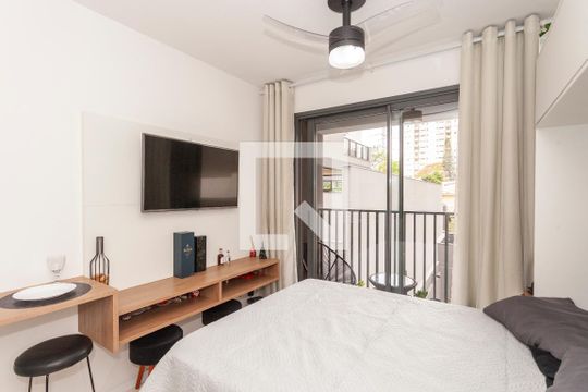 Studio  de kitnet/studio à venda com 1 quarto, 24m² em Brooklin Paulista, São Paulo