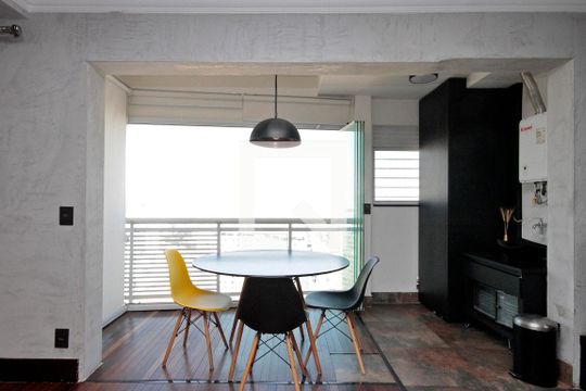Sala de apartamento à venda com 1 quarto, 91m² em Bela Vista, São Paulo